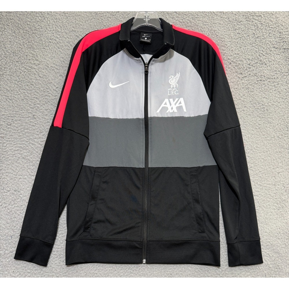 Nike Dri-Fit Liverpool 2020/2021 Football Anthem Jacket Mens Small Colorblock